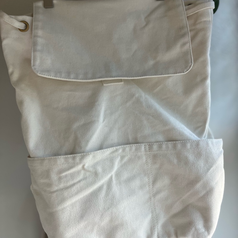 Laude the Label Cotton Canvas
Convertible Backpack